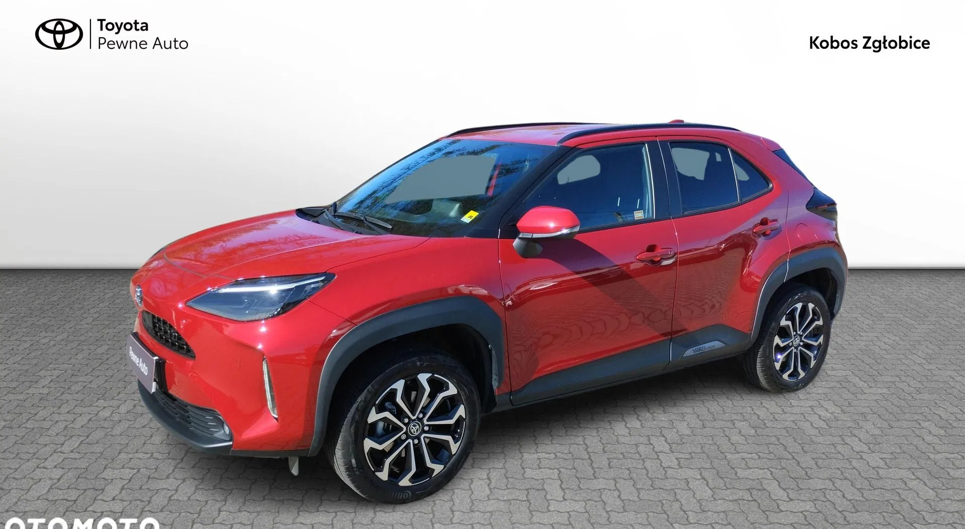 małopolskie Toyota Yaris Cross cena 122900 przebieg: 11033, rok produkcji 2022 z Krzepice